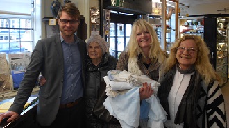 Hungerford Arcade Manager, Alex, Joyce, Jeanette & Rita