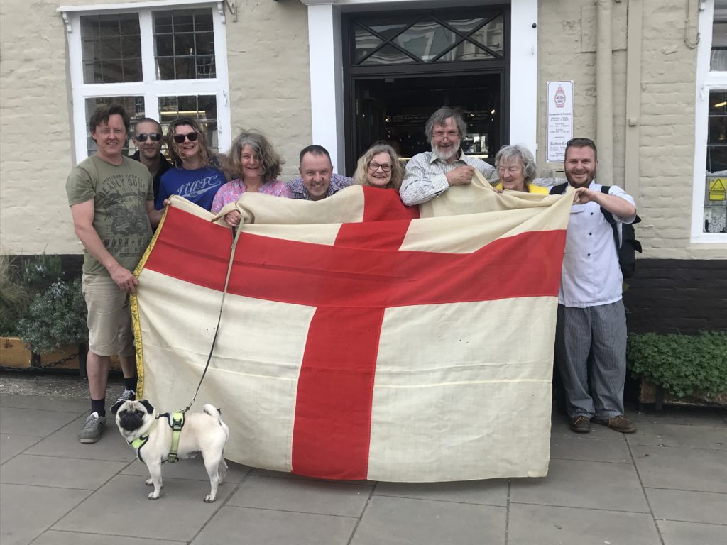 Hungerford Arcade Celebrates St. George's Day