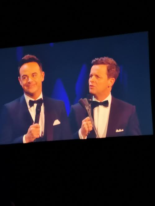 Hungerford Arcade Television Awards Ant & Dec Jan 2020