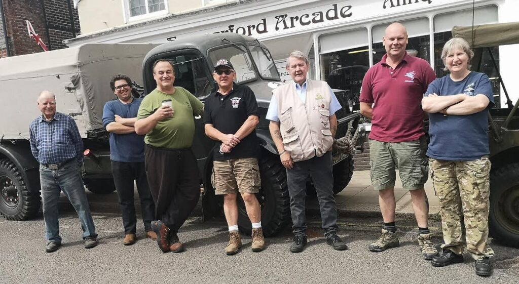 Hungerford Arcade Vintage Military Vehicle Event D Day