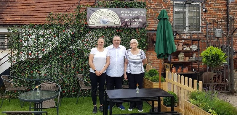 Hungerford Arcade Dealers Page Cosy Coffee Shop July 2021
